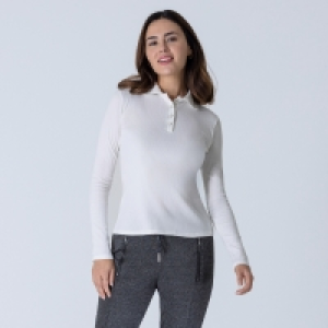 Damen-Shirt mit Polokragen 13.99 €