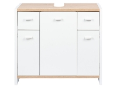 LIVARNO home Waschbeckenunterschrank, kratzfest, weiß 47.99 €