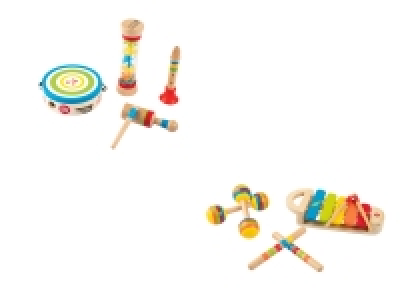 Playtive Kinder Musikset, aus Echtholz