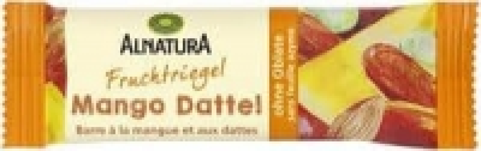 Fruchtriegel Mango-Dattel 0.99 €