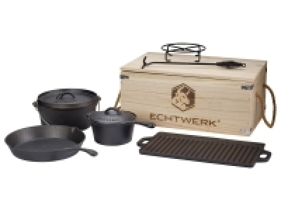 ECHTWERK 7-teiliges »Dutch Oven Set«, inkl. Holzkiste 79.90 €