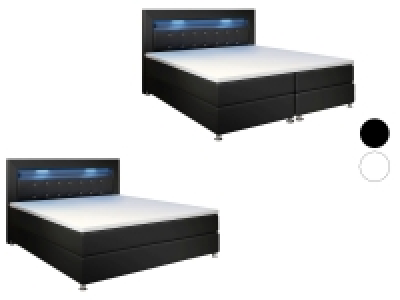 Juskys Boxspringbett »Montana« mit LED-Beleuchtung 620.04 €