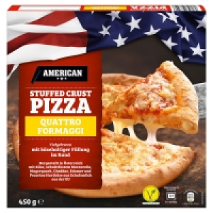 AMERICAN Stuffed-Crust-Pizza 450 g 3.29 €