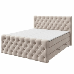 Boxspringbett - beige - H3 - 180x200 cm 1,099.00 €