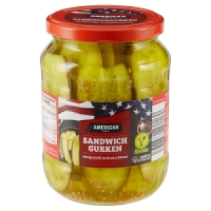 AMERICAN Sandwichgurken 720 ml 1.39 €