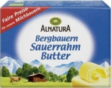 Bergbauern-Sauerrahmbutter 3.29 €