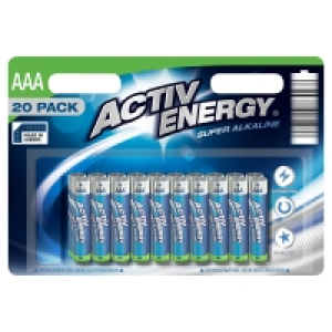 ACTIV ENERGY® Batterien AA oder AAA, 20er-Packung 3.49 €