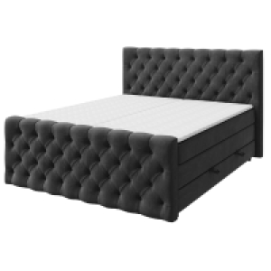 Boxspringbett - anthrazit - H3 - 180x200 cm 1,199.00 €