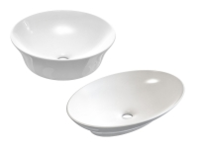 Schütte Aufsatzwaschtisch »TASSONI BOWL«, weiß 90.17 €