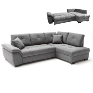 Ecksofa - anthrazit - Boxspringaufbau - Dauerschläfer 1,099.00 €