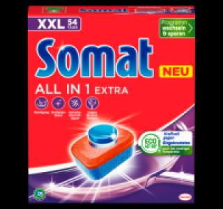 SOMAT All in 1 Extra Tabs 7.99 €