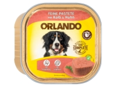 ORLANDO Hundevollnahrung Premium Kalb & Huhn, 18x 300g