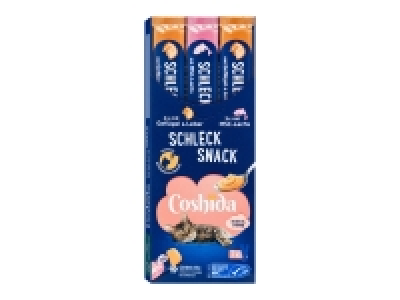 Lidl Coshida COSHIDA Katzen Schleck-Snack verschiedene Sorten, 10x 112g