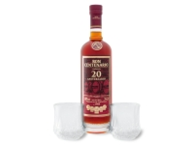 Ron Centenario Fundación Rum 20 Jahre + 2 Tumbler, 40% Vol 42.99 €