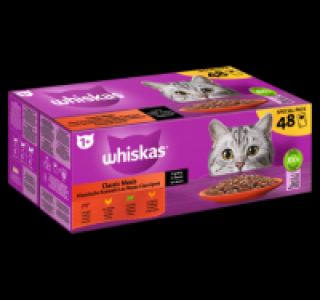 WHISKAS Classic Meals 16.99 €