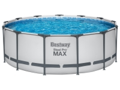 Bestway Steel ProMAX Stahlrahmenpool-Set mit Filterpumpe 415.24 €