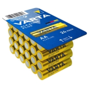 VARTA Alkaline-Batterien AA oder AAA, 24er-Packung