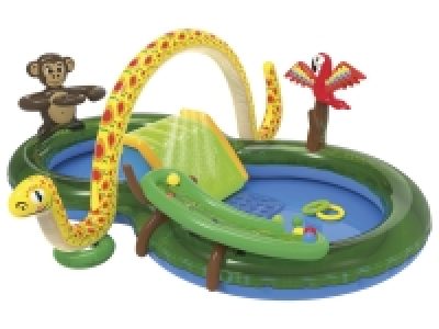 Playtive Kinder Erlebnispool Dschungelwelt, mit Rutsche 69.99 €