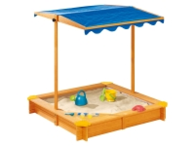 Playtive Holzsandkasten, mit Dach und Eisdiele 49.99 €