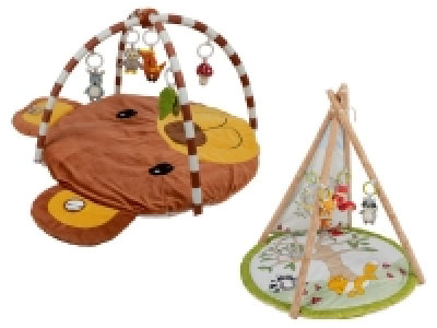 lupilu® Baby-Activity Tipi / Decke, mit bunten Plüsch-Anhängern 34.99 €