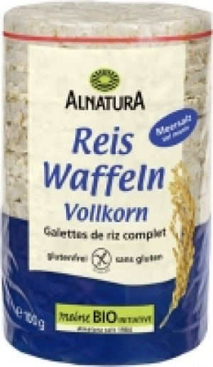 Reiswaffeln Vollkorn mit Meersalz 0.79 €