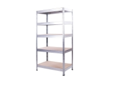 AR SHELVING Rivet Steckregal mit 5 Böden, 180x90x45, Verzinkt 53.99 €