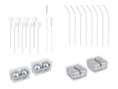 ERNESTO® Trinkhalme Set »EDS XXL«, 30-teilig