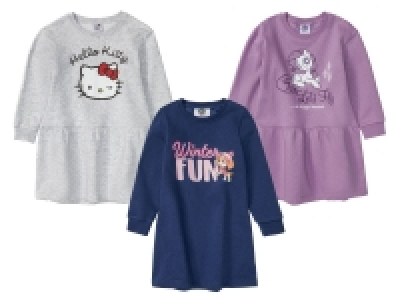 Kleinkinder Mädchen Sweatkleid, mit Print 9.99 €