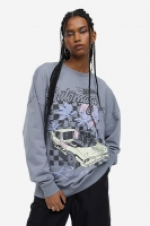 Oversized Sweatshirt mit Print 6.99 €