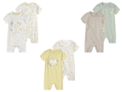 lupilu® Baby Pyjama, 2 Stück, aus reiner Bio-Baumwolle 7.99 €