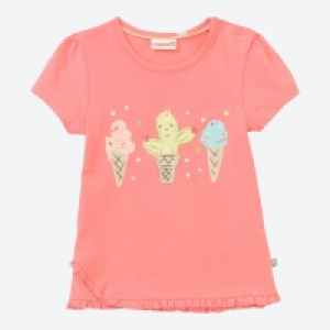 Baby-Mädchen-T-Shirt mit Eistüten-Frontaufdruck 5.49 €