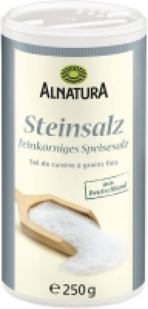 Steinsalz (in der Dose) 1.19 €