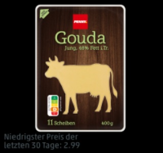 PENNY Gouda-Scheiben 2.49 €