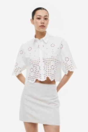 Bluse mit Broderie Anglaise 22.99 €