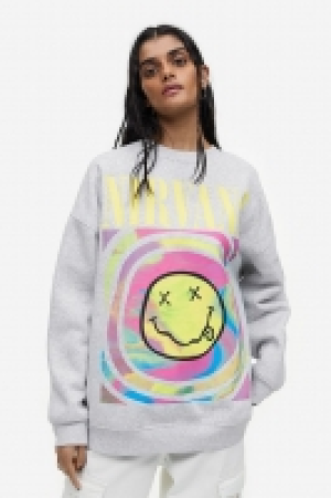 Oversized Sweatshirt mit Print 18.99 €