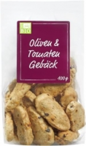 Oliven & Tomaten Gebäck 1.99 €