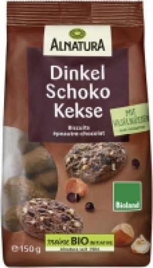 Dinkel-Schoko-Kekse 1.99 €