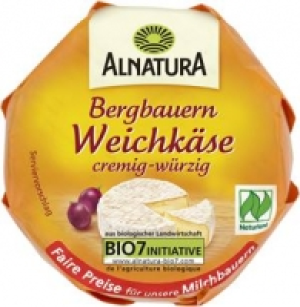 Bergbauern-Weichkäse 2.19 €