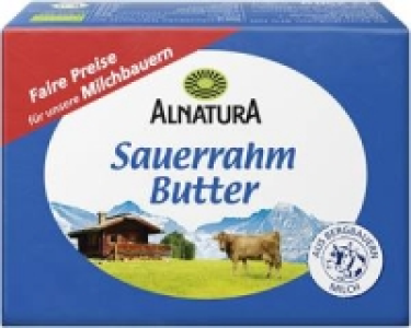 Bergbauern-Sauerrahmbutter 2.99 €