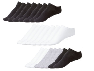 esmara® Damen Sneakersocken, 7 Paar, mit Bio-Baumwolle 6.99 €