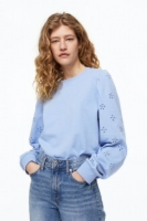 Sweatshirt mit Broderie Anglaise 10.99 €