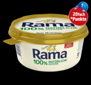 20fach °Punkte beim Kauf von RAMA Brotaufstrich 1.29 €