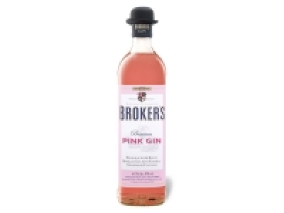 Brokers Pink Gin 40% Vol 16.99 €