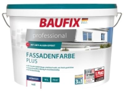 BAUFIX professional Fassadenfarbe Plus, 10 Liter