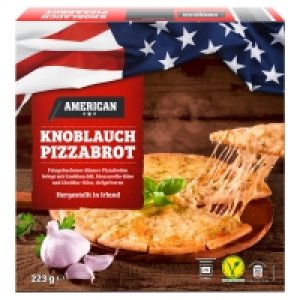 AMERICAN Knoblauch-Pizzabrot 223 g 1.99 €