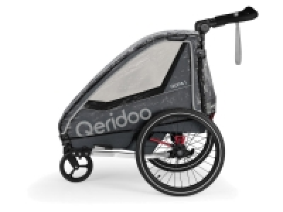 Qeridoo Regenschutz für Fahrradanhänger QUPA 1 oder Sportrex 1 31.99 €