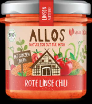 Allos Linsen-Aufstrich Rote Linse Chili 2.47 €