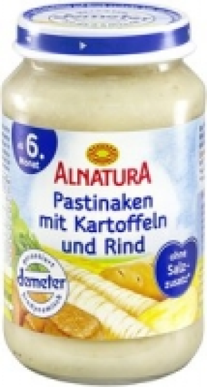 Pastinaken mit Kartoffeln und Rind 1.29 €