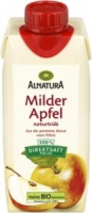 Milder Apfelsaft-Direktsaft naturtrüb 1.09 €