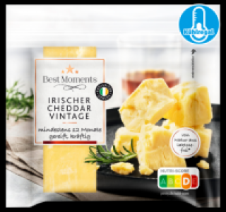 BEST MOMENTS Irischer Cheddar 2.99 €